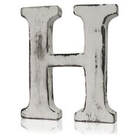 Shabby Chic Bokstäver - H