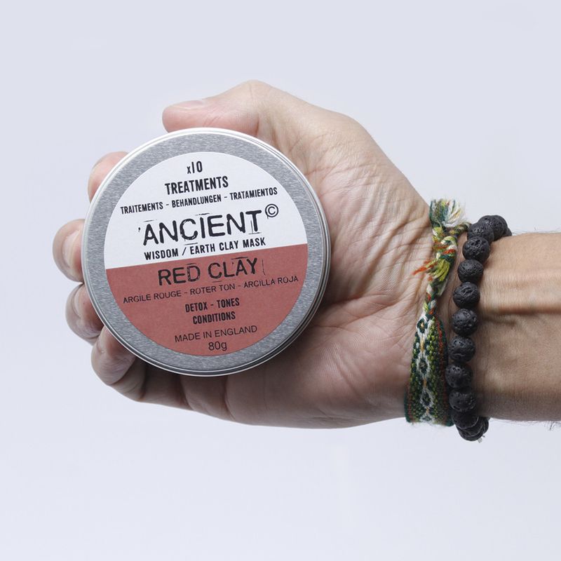Rosa Ansiktsmask av Lera 50g