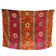 Bali Keltisk Sarong - Solsymboler (4 Olika Färger)
