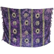 Bali Keltisk Sarong - Solsymboler (4 Olika Färger)