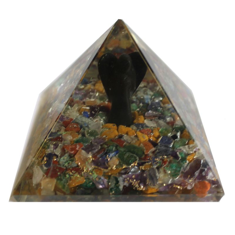 Pyramid av Orgonit 70mm - Ängel