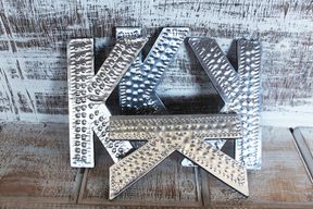 Små Bokstäver i Aluminium - K