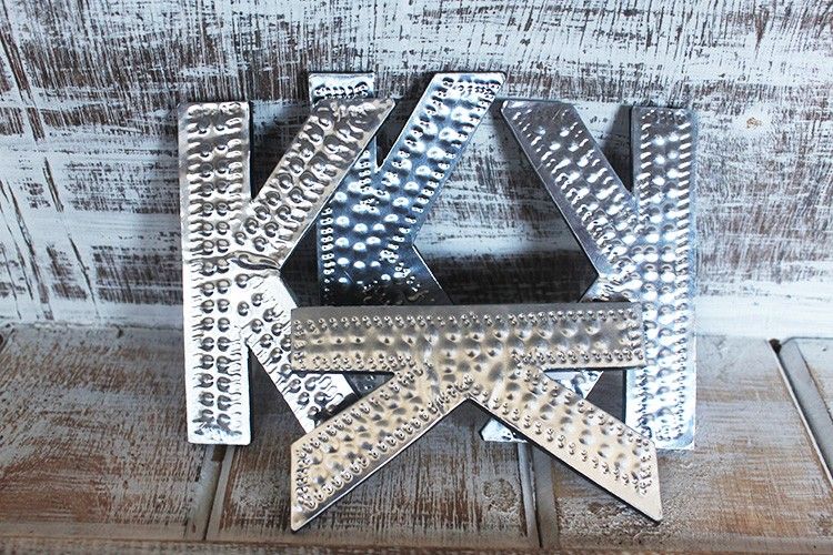 Små Bokstäver i Aluminium - K