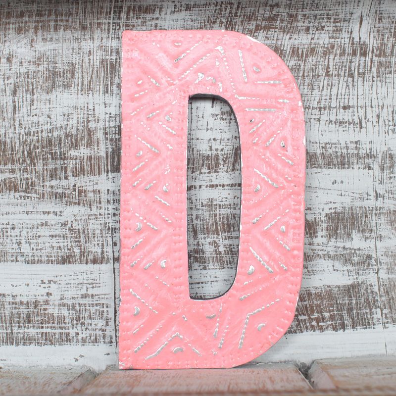Bokstav "D" - Olika Färger - 15cm