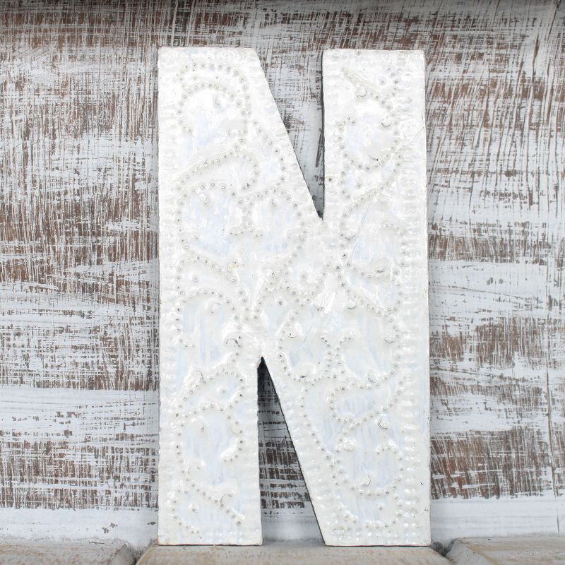 Bokstav "N" - Olika Färger - 15cm
