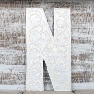 Bokstav "N" - Olika Färger - 15cm