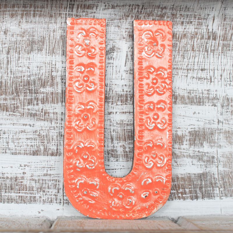 Bokstav "U" - Olika Färger - 15cm
