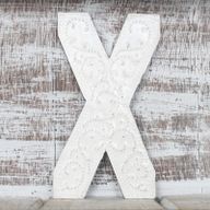 Bokstav "X" - Olika Färger - 15cm