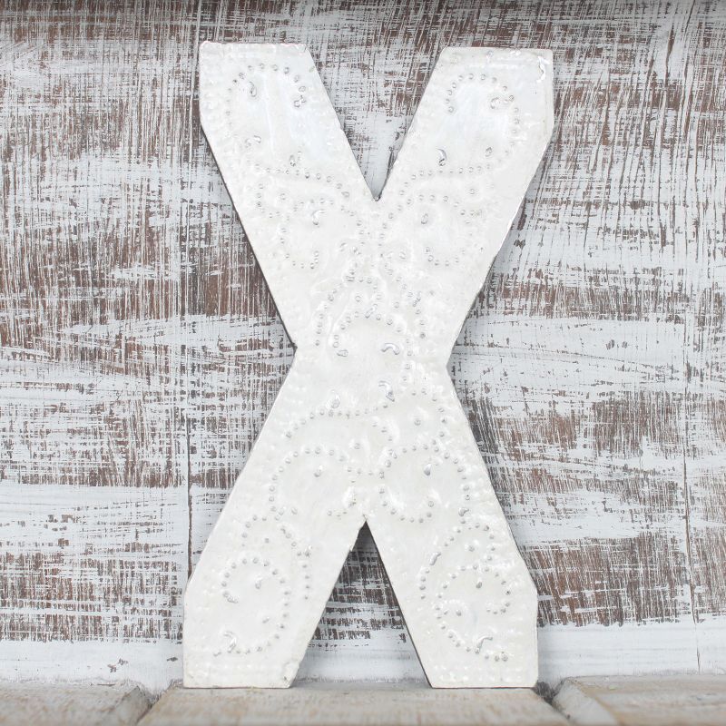 Bokstav "X" - Olika Färger - 15cm