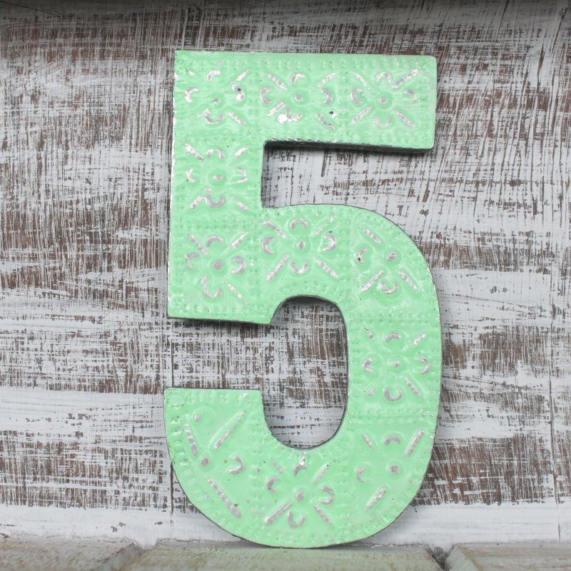 Siffra "5" - Olika Färger - 15cm