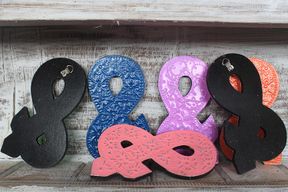 Symbol "&" - Olika Färger - 15cm
