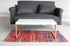 Medelstor Sammetsmatta - 128 x 75 cm