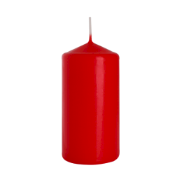 6x Pelarljus 60x120mm - Röd