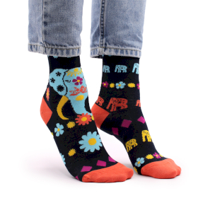 3x Hop Hare Bambustrumpor (36-40) - Lycklig Elefant 