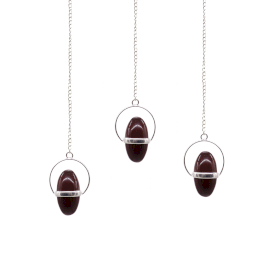 Shiva Lingam Pendel med Band