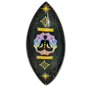 Emaljerad Rökelseskål - Aluminum - Lotus Buddha-chakra