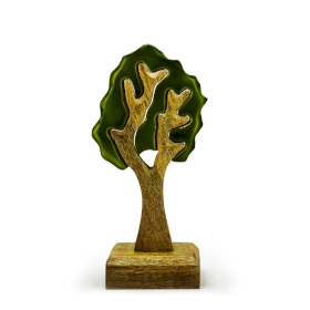 6x Vilse i Skogen - Enskilt Träd - 3D Trädekoration - 20x10cm