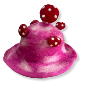 Filthatt med Svampar - Rosa
