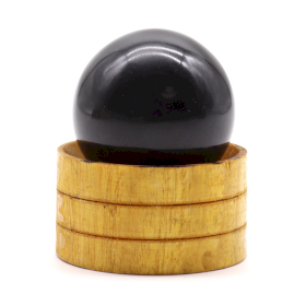 Ädelstenskula med Stativ 40mm - Turmalin