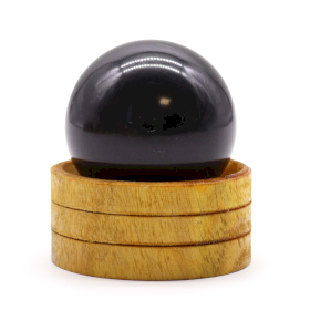 Ädelstenskula med Stativ 50mm - Turmalin