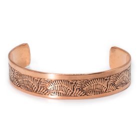 6x Armband med Affirmationsgravyrer i Massiv Koppar (blandade)