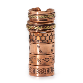 6x Ringar i Koppar med Magneter - Blandade Designer & Storlekar