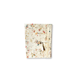 Mini Lokta Anteckningsbok i Blandade Färger (12x8cm) - 40 Blad