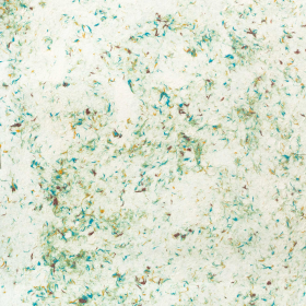 10x Lokta Hantverks-/Omslagspapper (51x76cm) - Grön Bomull