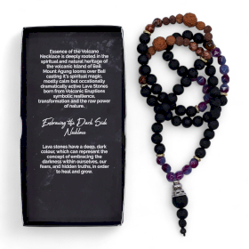 Vulkanens Essens Halsband - Omfamna den Mörka Sidan