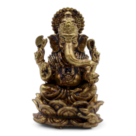 12x Miniatyrstaty av Guden Ganesha (12g)  - 30mm