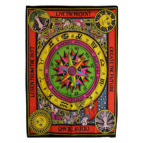 Väggdekoration i Bomull (70x110cm) - Livets Cirkel