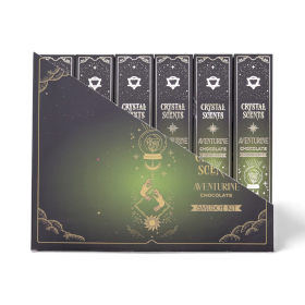 12x Doftande Rökelsepinnar med Aventurin - Choklad