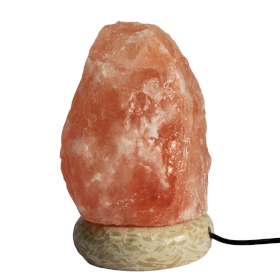 USB Naturlig Saltlampa - 11.5 cm (flerfärgat ljus)