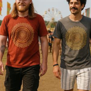 Stentvättade Nomad Sari T-shirts i Grossistledet