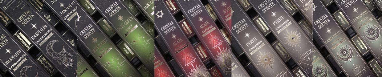 Partihandel - Doftande Rökelsepinnar med Kristaller